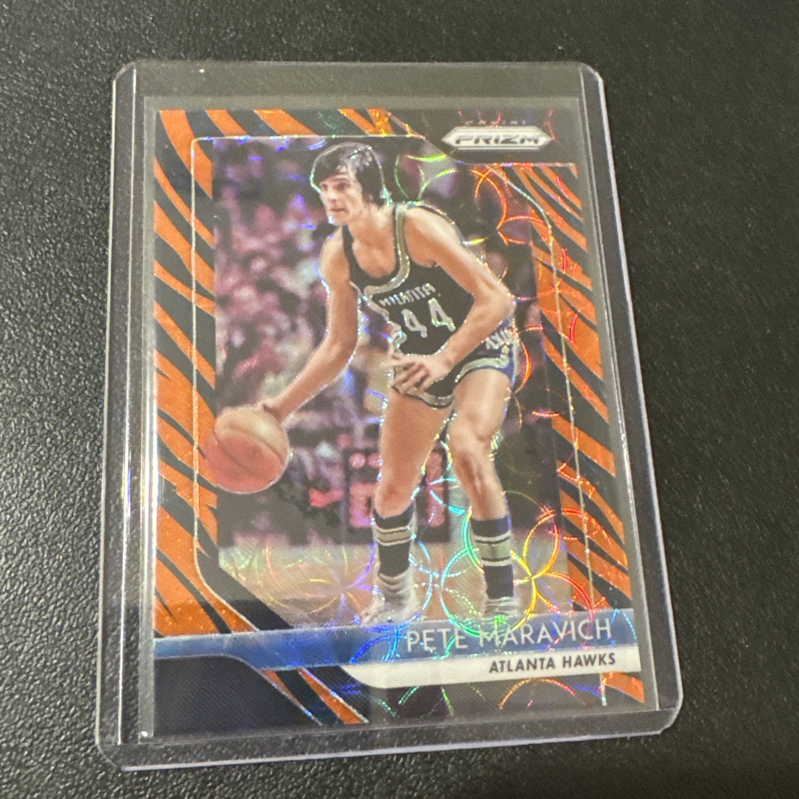 2018-19 panini prizm pete maravich Tiger Stripes Atlanta Hawks