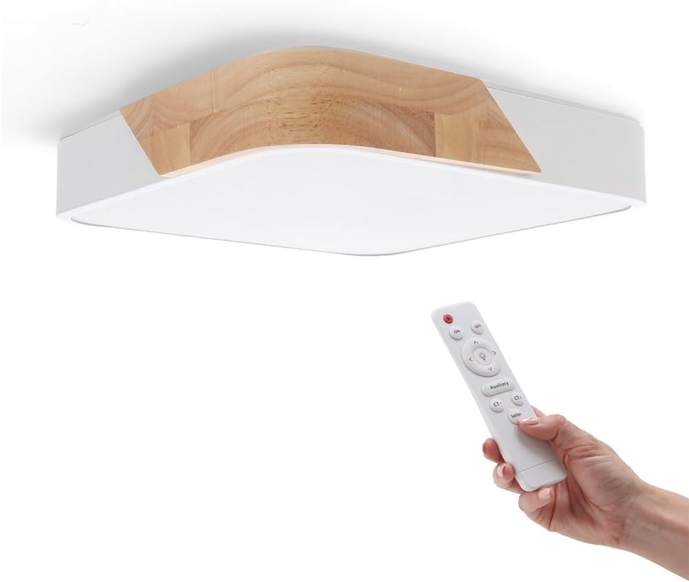 Plafoniera LED 24W: Luce Sicura e Regolabile per Cameretta e Soggiorno