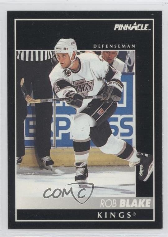 1992-93 Pinnacle Rob Blake #32 HOF 0a4