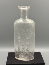 Fairchilds Brothers Foster Essence Of Pepsine Vintage Bottle
