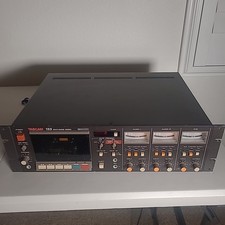 Tascam 133 Multi Image Cassette Deck Tape Player Recorder Rackmount Untested
