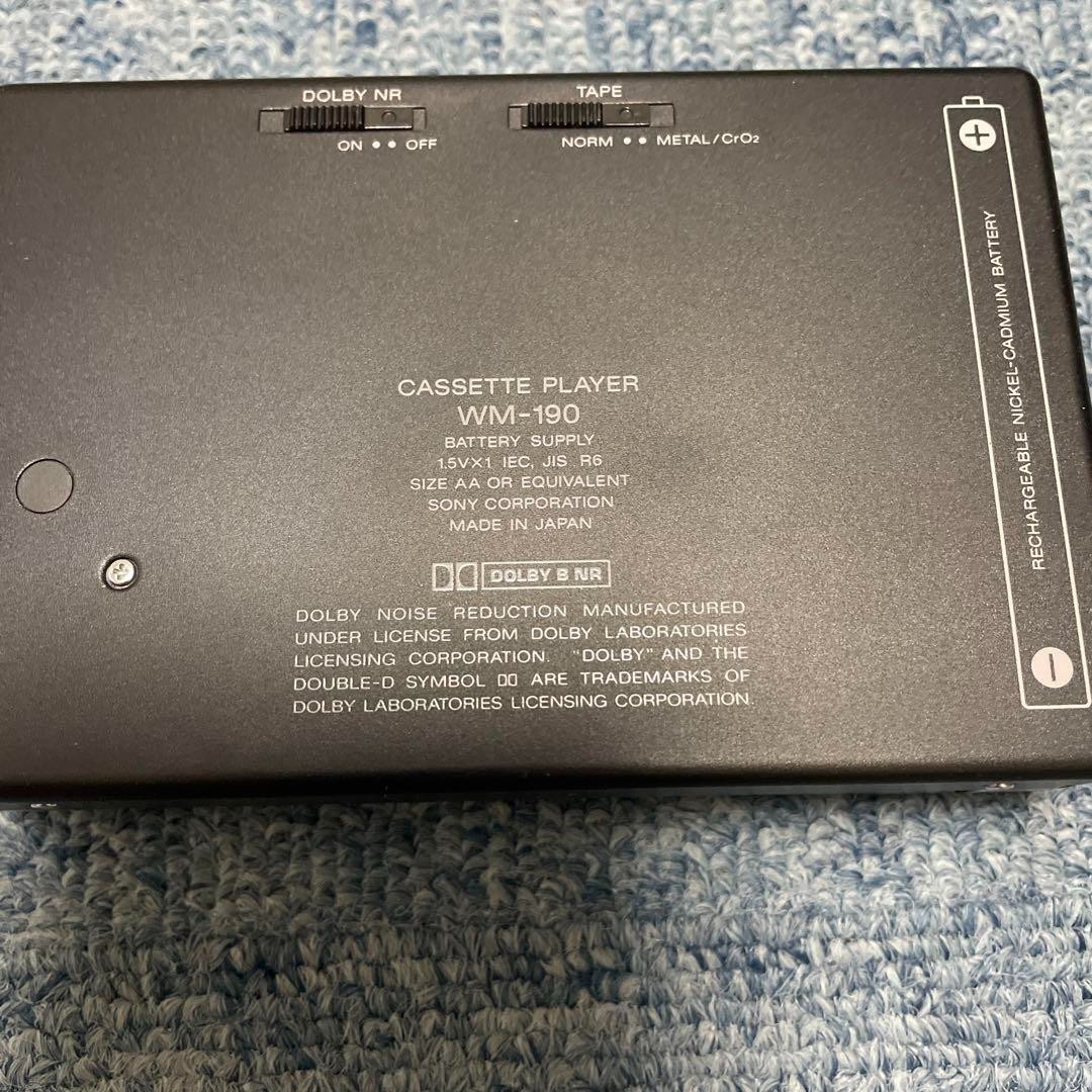 SONY ソニー　WALKMAN ウォークマン　DBB AUTOREVERSE JUNK SONY Walkman Auto Reverse EX DBB Cassette Player