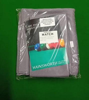 Match Silver 7 Fuß x 4 Fuß Set Pooltuch. Nagelneu im Paket