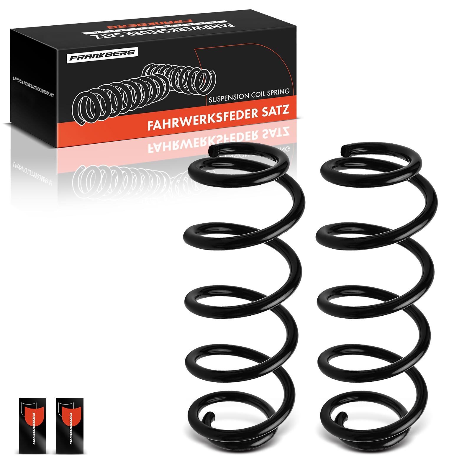 Frankberg 2x Coil Spring Set for Suzuki SX4 EY GY GY RW 2006-2024 Rear RA6149