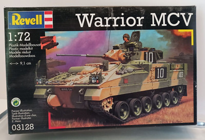 Revell 1/72 Scale British Warrior MCV Tank Model  kit# 03128 New Old Stock 2002