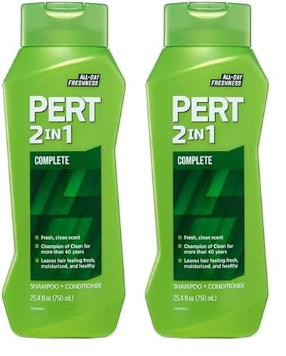 plus 2 in 1 Classic Clean Shampoo & Conditioner, 25.4 Fl Oz (Pack of 2) - Picture 11 of 12