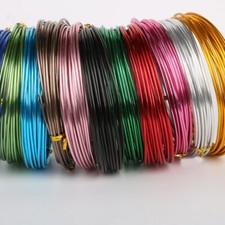 1/1.5/2/2.5mm Soft Aluminium Metal Craft Beading Wire Cord Wholesale DIY