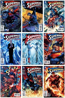 DC Comics Superman Unchained Comic The New 52 Pick your own bundle MAX 3.50 P&P