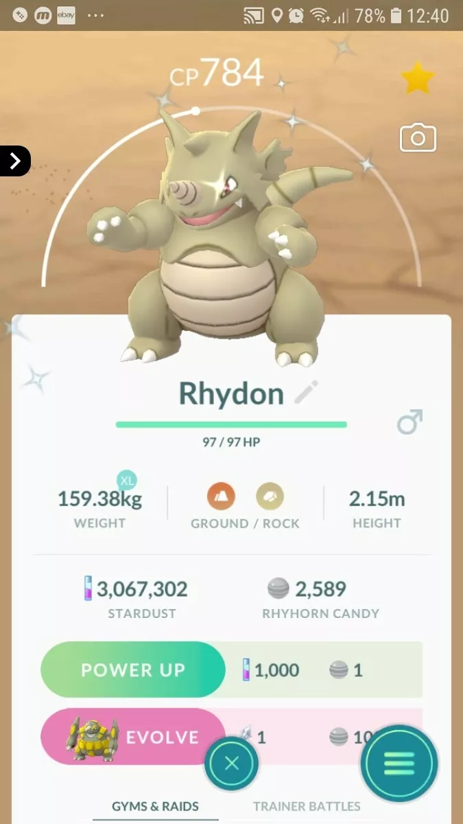 Rhydon, Pokémon