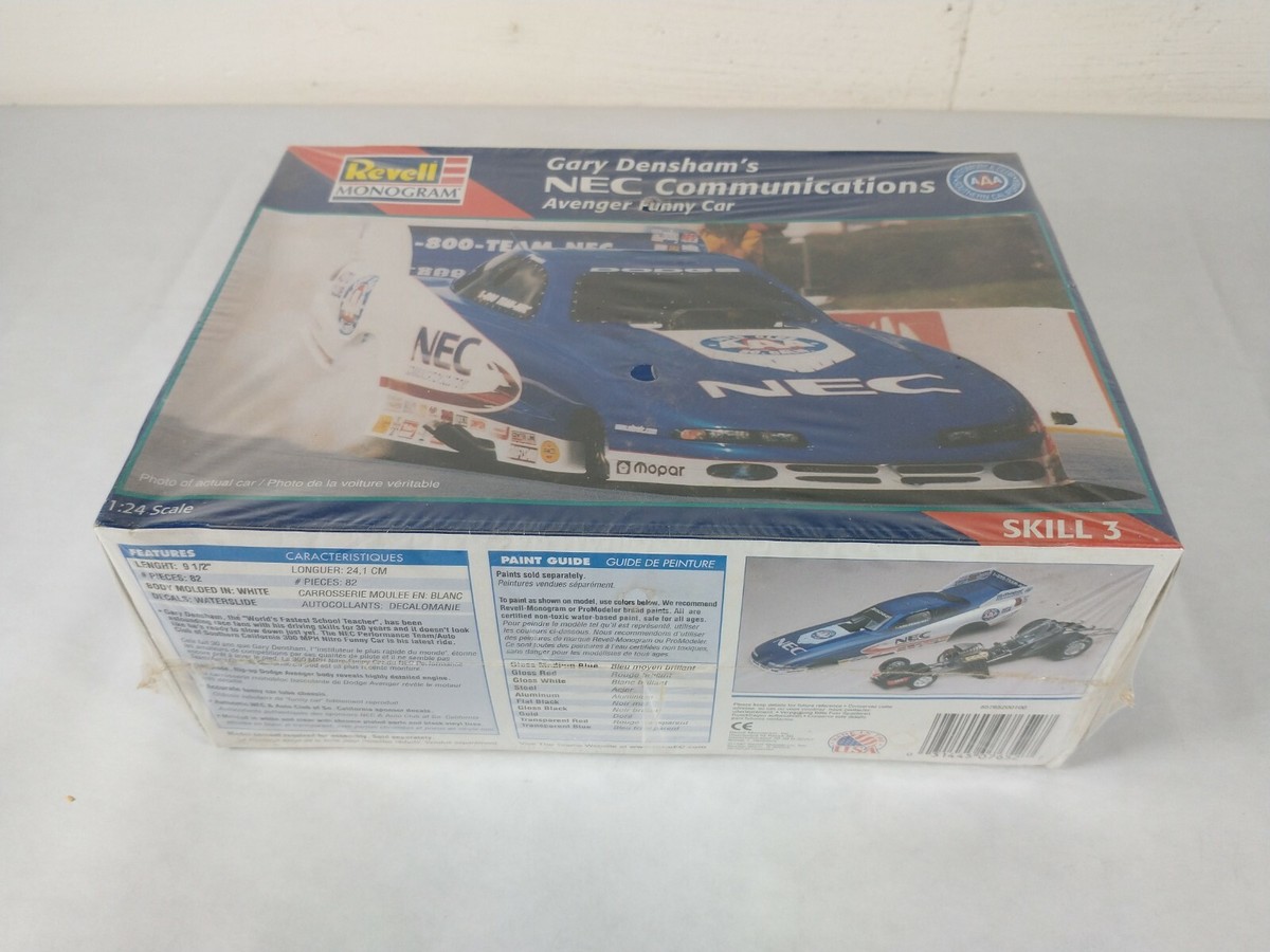 Gary Densham's NEC Communications Avenger Funny Car Revell 1:25