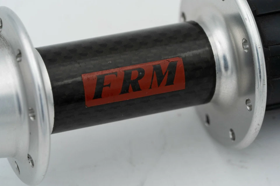 NOS FRM BUJE TRASERO 16h AGUJEROS DE FIBRA DE CARBONO CARRETERA 7 8 sp SHIMANO UNIGLIDE BUJES AGUJEROS Foto 2 de 4