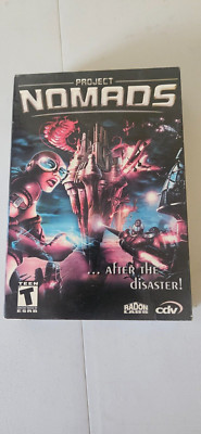 Project Nomads PC New Boxed XP Nomad Planet Explodes Defeat Enemies 3D Graphics