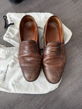 Allen Edmonds Randolph Loafer Brown - 7.5 E - Made In USA