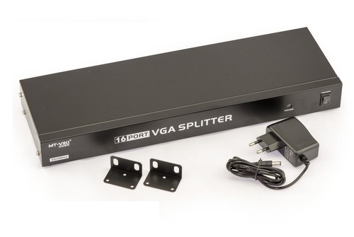 Splitter VGA 16 Ports 350MHz Duplique par 16 Une Source VGA - Rackable - 第 2/3 張圖片