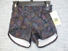 All In Motion Girls Athletic Run Shorts Sz XS 4/5