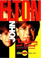 Postcard Advertising Elton John Tantrums Tiaras Cinemax David Furnish C85