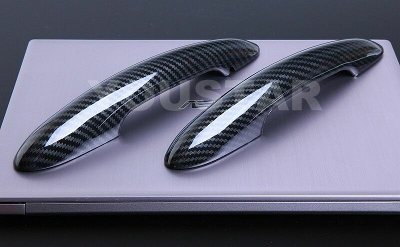 Door Handles Cover Black Gloss Suitable For Mini F55 F56 F57 With Comfort Access