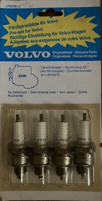 Orig.Volvo Zündkerzen 241627 Mod.140,164 mit B20E,Amazon,P1800+ES B18E m. Motor.