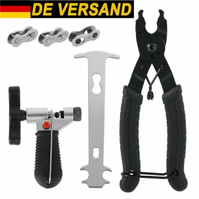 Bike-Chain Repair Tool Chain Splitter Cutter Plier Checker Magic Link Buckle Kit