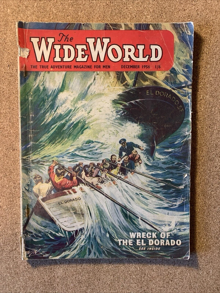 Wide World magazine 3 copies from 1956/7 "True Adventure For Men" - Image 2 of 4