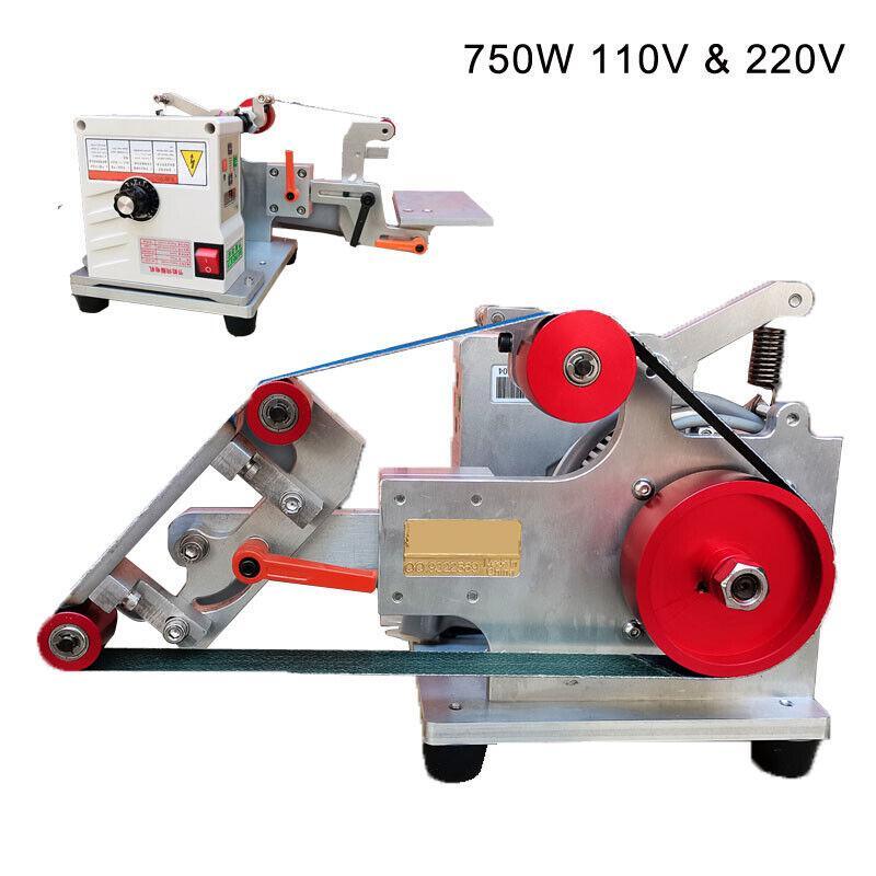 750W Brushless 110V/220V Belt Machine Belt Sander DIY Polishing Grinding Machine