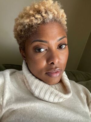 Blonde Pixie Cut Wig Afro Kinky Curly Wigs blonde Synthentic Hair Wig Glueless
