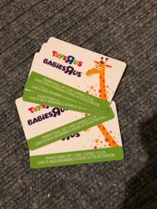 Toys "R" Us - Promotional “Geoffrey the Giraffe” Gift Card
