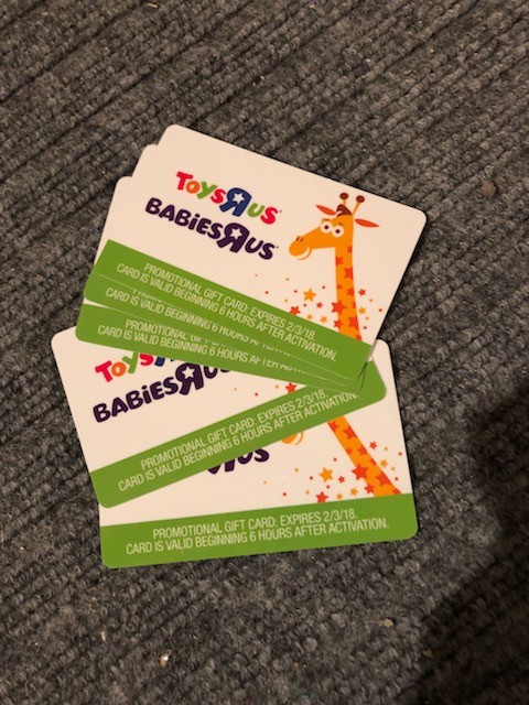Toys "R" Us - Promotional “Geoffrey the Giraffe” Gift Card