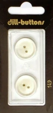Dill Buttons ~ (0149) - 11/16" - 2 ct