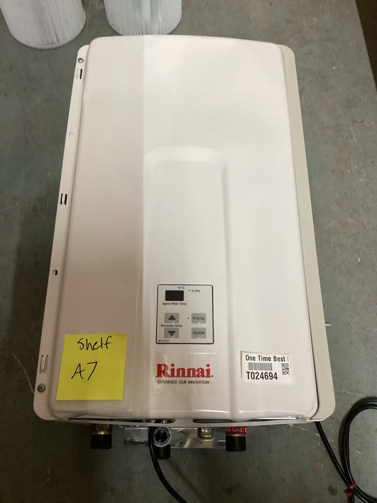 Rinnai V65i Indoor Tankless Water Heater Natural Gas 150k BTU | eBay