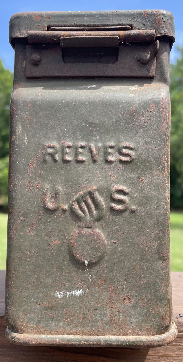 ORIGINAL WW2 REEVES U.S. FLAMING BOMB .30M1 AMMO AMMUNITION