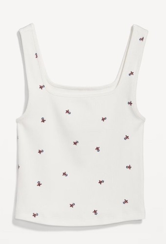 OLD NAVY Ultra-Crop Rib-Knit Top ~~NWT~~ - Afbeelding 1 van 6