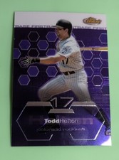2003 Finest #3 - Todd Helton - Colorado Rockies