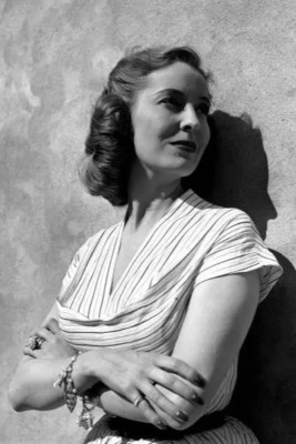 Portrait Schauspielerin Valerie Hobson 50er Jahre 4x6 Foto