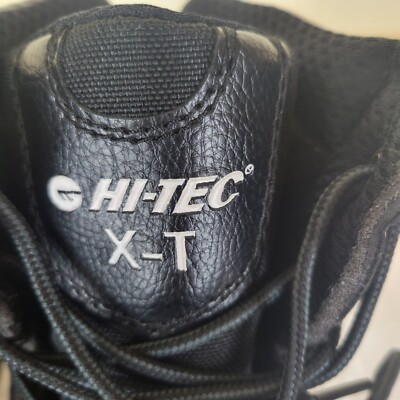 Hi Tec X-T Steel Toe Work Boots Size 12 Waterproof Black  display picture 1