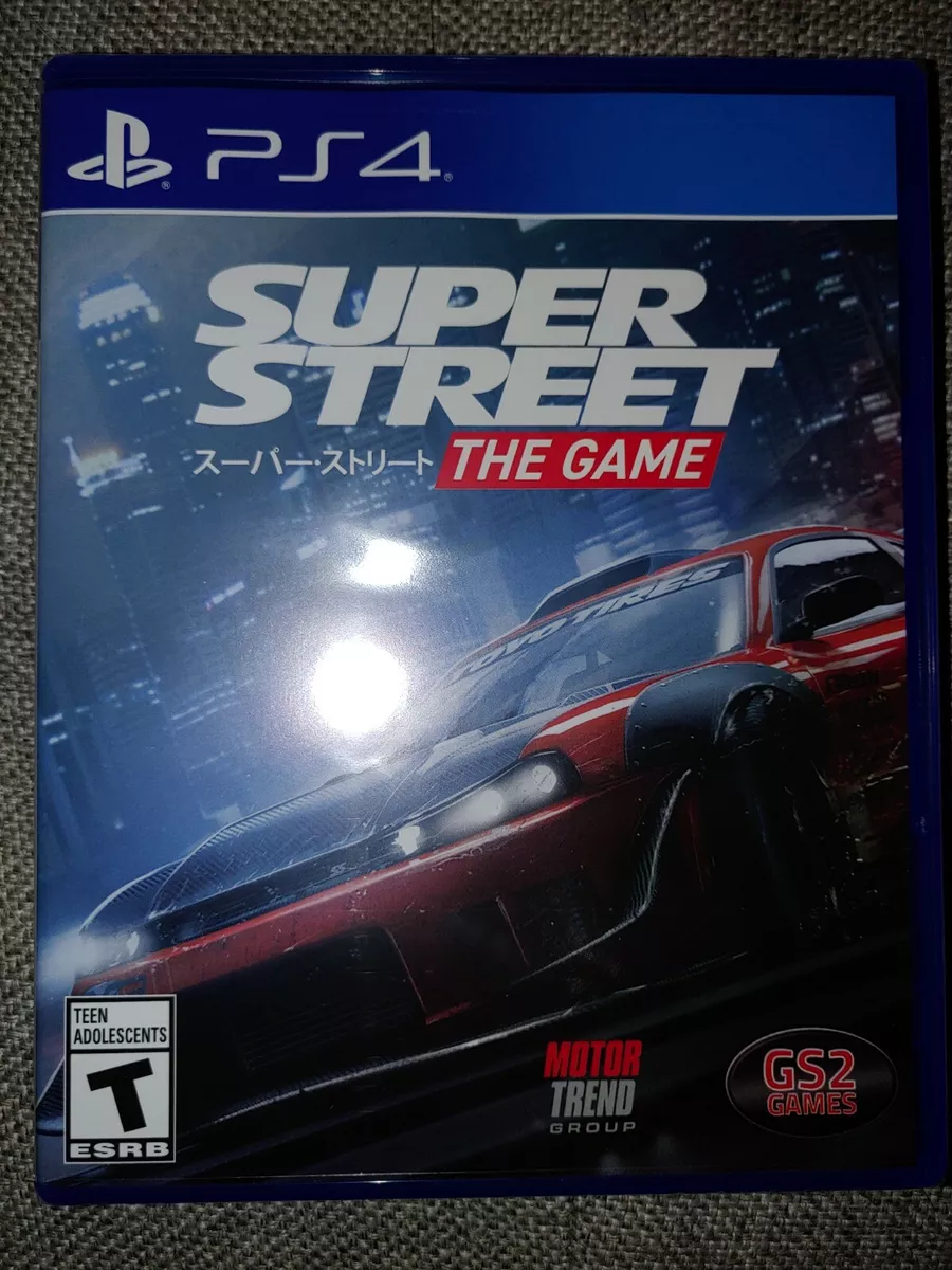  Super Street The Game - PlayStation 4 : Gs2 Games: Video Games