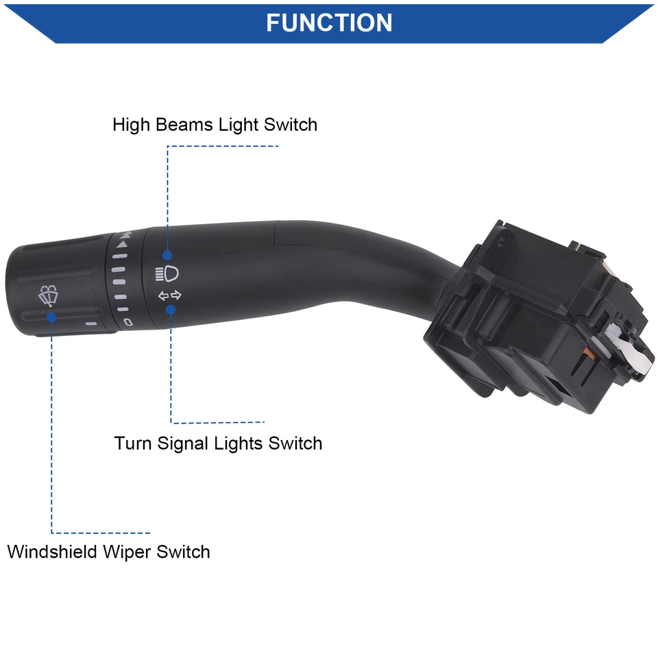 Windshield Wiper Turn Signal Switch for 2015-2019 Ford F-150 F250 F350 F450 F550 Foto 3 de 4