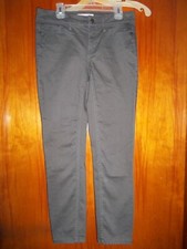 Calvin Klein Slim fit Skinny Ankle Women's Sz 2 Dark Gray Denim Jeans Pants EUC