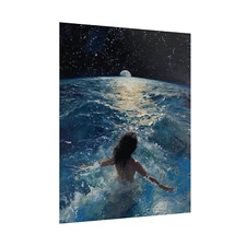 Top of the World Art Print Surrealism Pop Art Wall Art