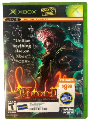 PHANTHOM DUST for Microsoft Xbox (2005) CIB Complete w/ manual *Tested*