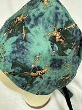 Men/Women Surgical Scrub Cap Lined Comics Loki Cool Cap Cotton