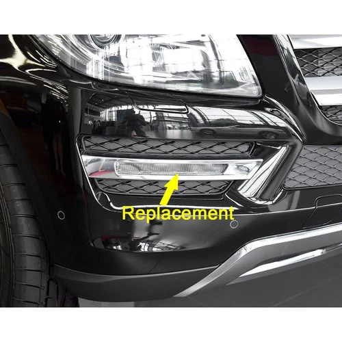 1X Front Right Daytime Running Light RH DRL For 2013-15 Benz X166 ML/GL X204 GLK - Picture 4 of 8