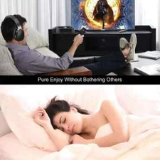 Z59 Rybozen Wireless Headphones with Transmitter Dock, Over-Ear Cordless Headset