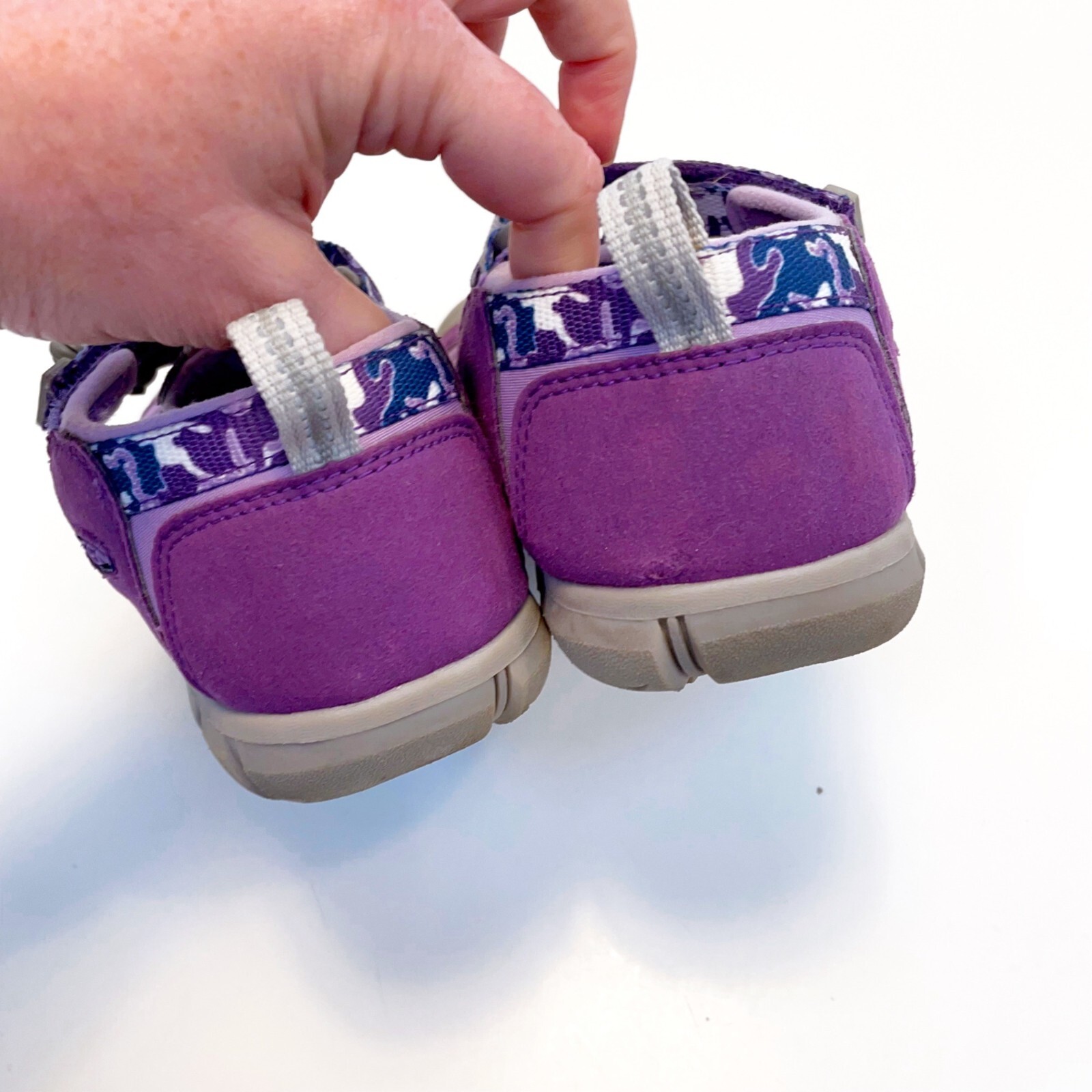 Sandali da acqua mimetici viola Keen per bambina taglia 4