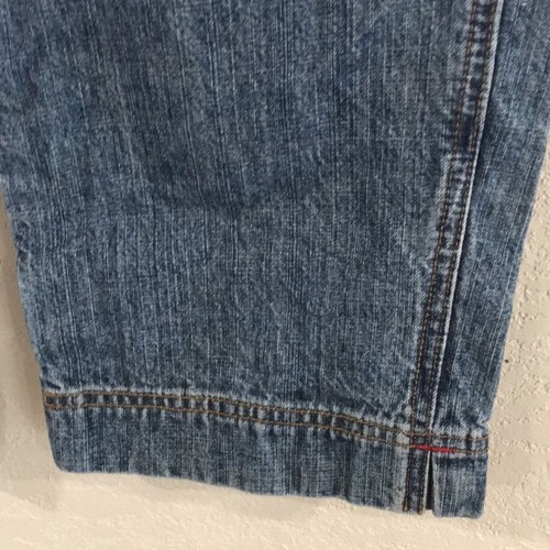 GSJC SO Girls Sz 7 Jeans Blue Capri Denim 100% Cotton Peddle Pushers Vintage - Picture 4 of 12