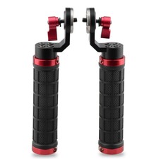 2Pcs CAMVATE Aluminum ARRI Style Rosette Rubber Handle Grip For DSLR Camera Rig