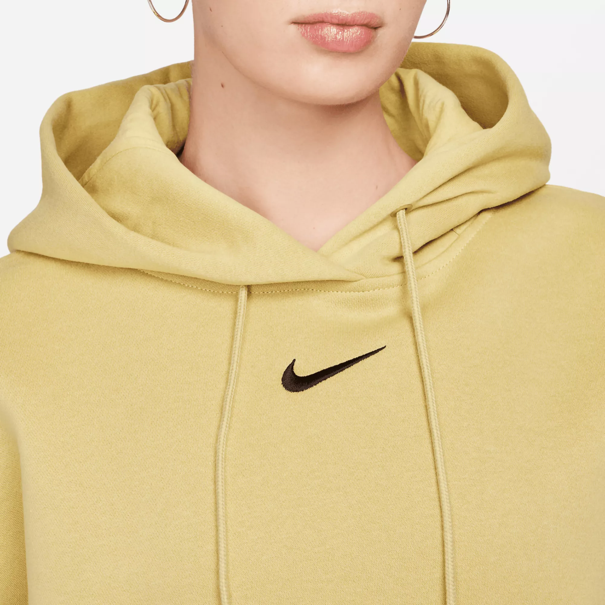 Nike Phoenix Fleece Over-Oversized Hoodie DQ5858-720 Yellow