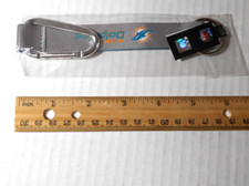 Miami Dolphins Florida NFL Carabiner Lanyard Keychain New Metal  Cloth