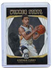 2020-21 DONRUSS OPTIC #3 STEPHEN CURRY WINNER STAYS GOLDEN STATE WARRIORS 112421