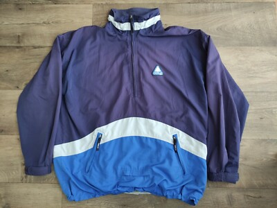Odlo Sweatshirt Sportjacke Half Zip Vintage 00S Gr. XL